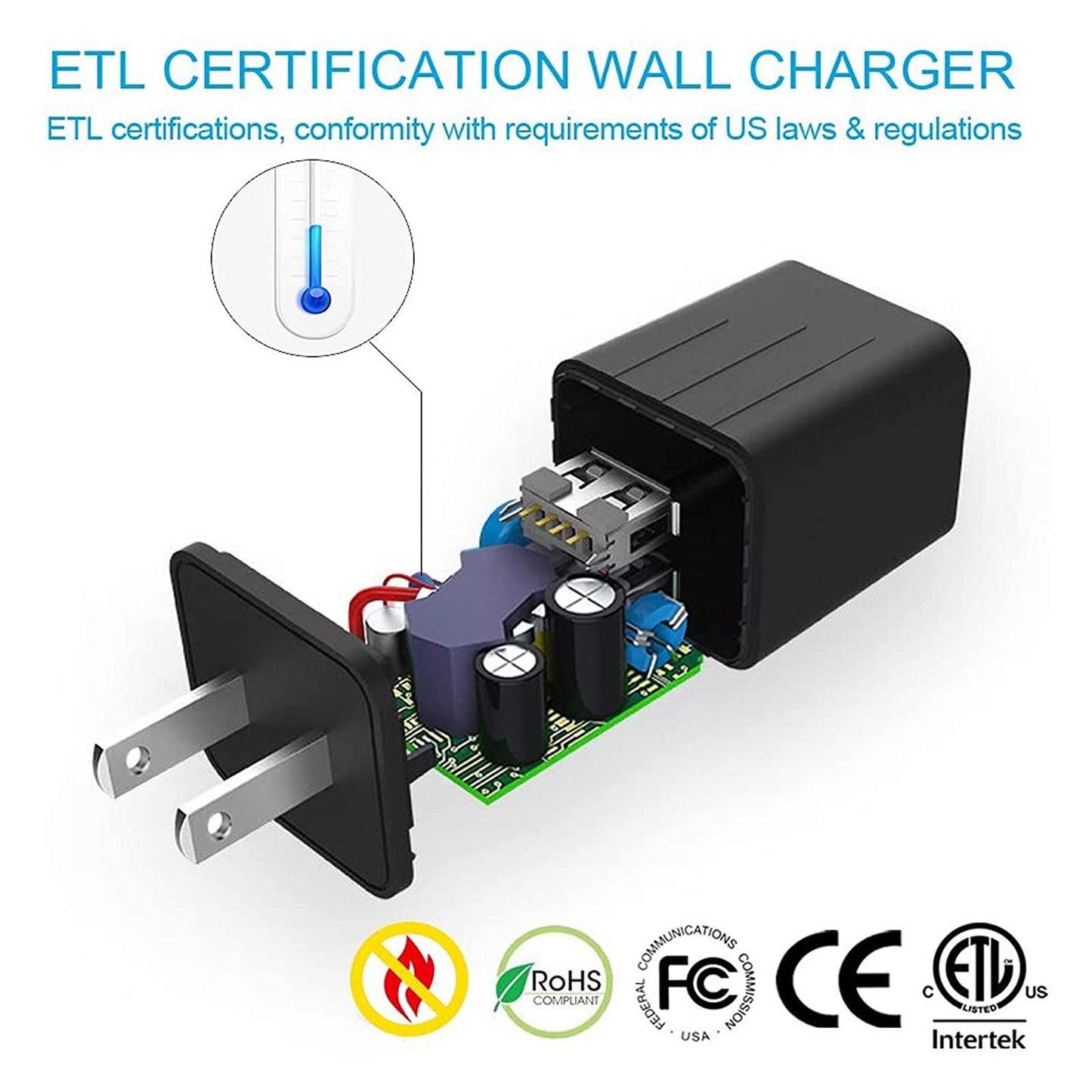 Iphone Fast Charger,Usb Wall Charger 2Pack[Apple Mfi Certified] Dual Port USB Wall Charger Block Plug with Long 6FT Fast Charging Lightning Cable Cord for Iphone 14 13 12 11 Pro Max XS X 8 7 plus Ipad  GOOD EVER TRADING LTD   