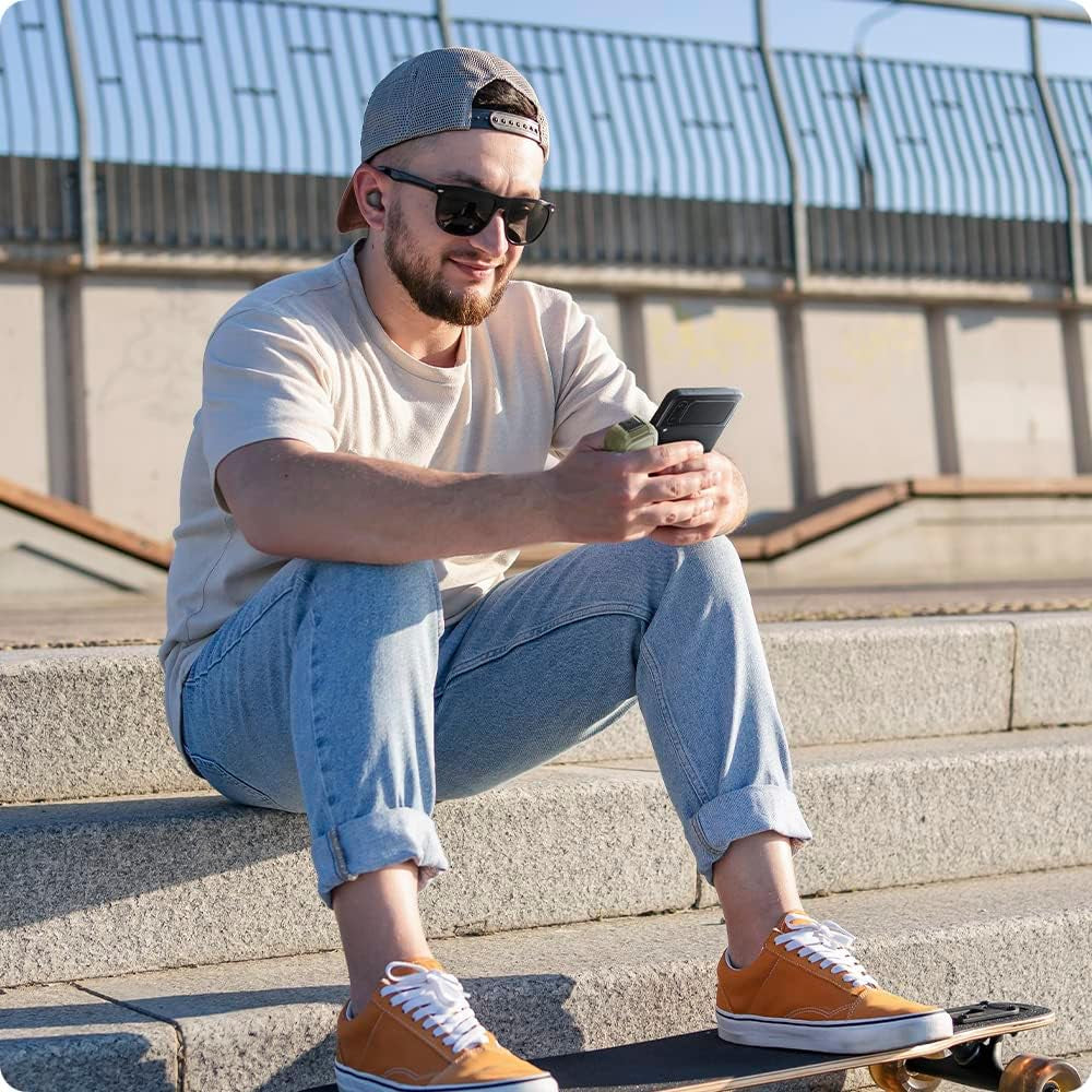 Spigen Lock Fit Designed for Galaxy Buds2 Pro Case (2022) / Galaxy Buds Pro (2021) / Galaxy Buds 2 (2021) / Galaxy Buds Live (2020) - Vintage Khaki  Spigen   