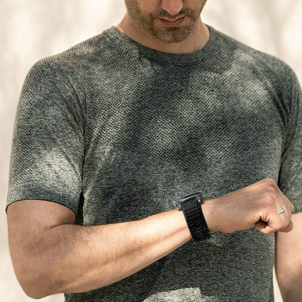YOOSIDE Quick Easy Fit Watch Band for Garmin Fenix 6X Pro/Sapphire,26Mm Soft Non-Allergenic Silicone Sport Waterproof Wristband Strap for Garmin Fenix 5X/5X Plus,Fenix 3,Quatix 3,Tactix Bravo(Black)  YOOSIDE   