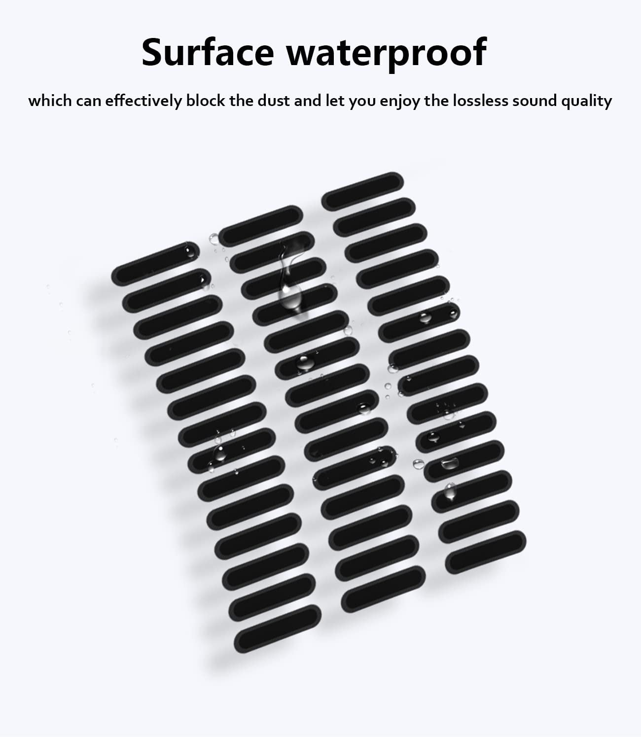 For Type C USB Dust Plug, Phone Speaker Cover,With Phone Cleaning Kit Tool Cleaning Putty/Tweezers/Brushes/Wet and Dry Cleaning Wipe/Storage Box/Foam Swabs  Pohgelan   