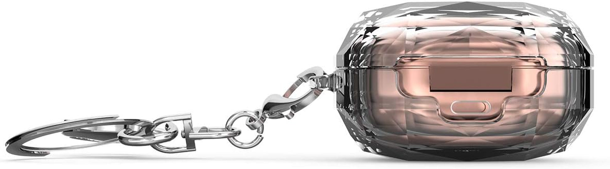 HIDAHE Samsung Galaxy Buds Live 2020 Case, Galaxy Buds Live Pro Skin 2021, Galaxy Buds Live Case, Cute Hard PC Shockproof Case Protective Cover with Keychain, Clear  HIDAHE   