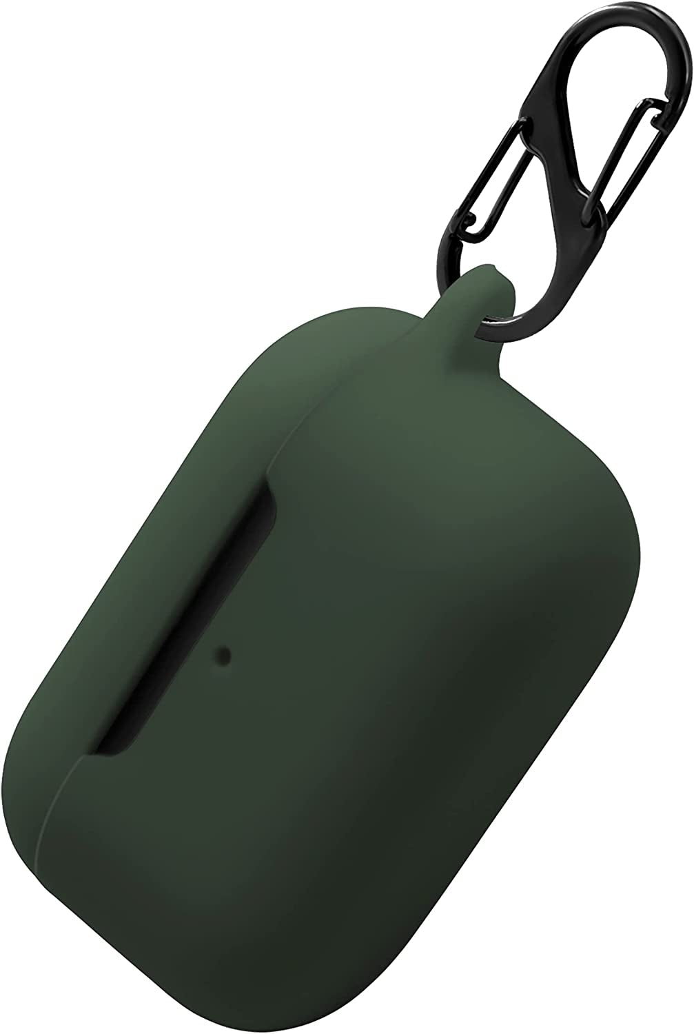 Geiomoo Silicone Carrying Case Compatible with Echo Buds 2Nd Gen, Portable Scratch Shock Resistant Cover with Carabiner (Teal)  Geiomoo Emerald Green  