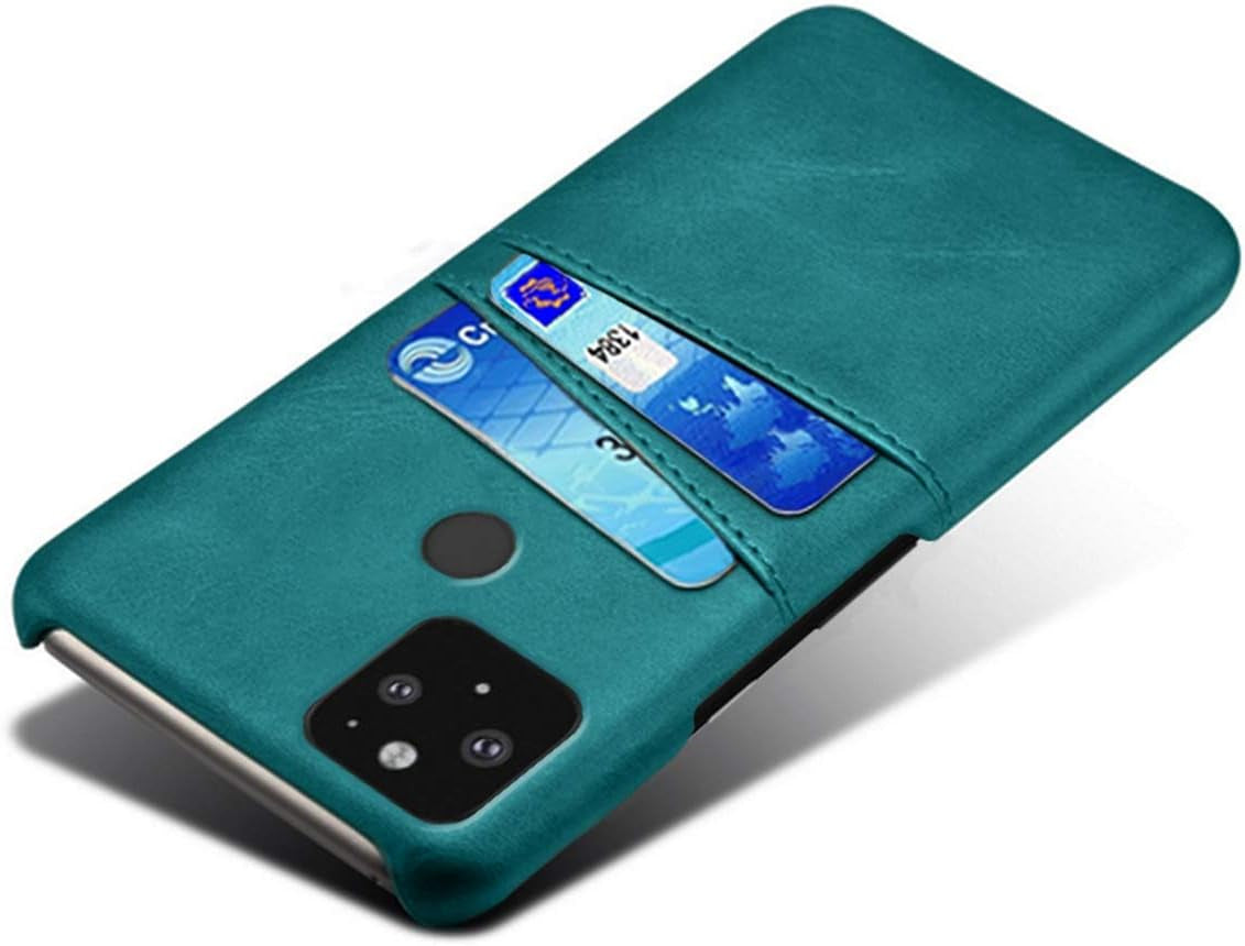 FHZXHY Google Pixel 4A 5G Phone Case PU Leather Wallet Card Holder Protective Case for Google Pixel 4A 5G(6.2 Inch 2020)-Green  FHZXHY   