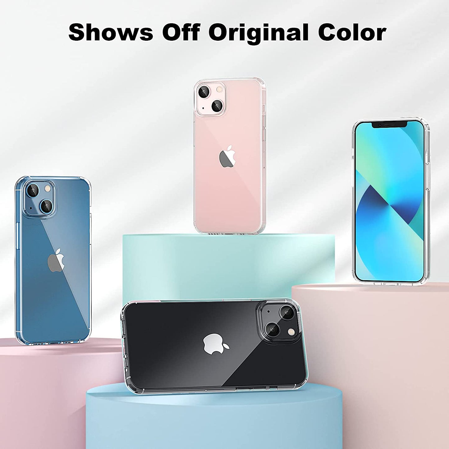 Jjgoo Compatible with Iphone 14 Case Clear, Soft Shockproof Protective Slim Thin Phone Bumper Cover Transparent Phone Case for Iphone 14-6.1 Inch 2022  JJGoo   