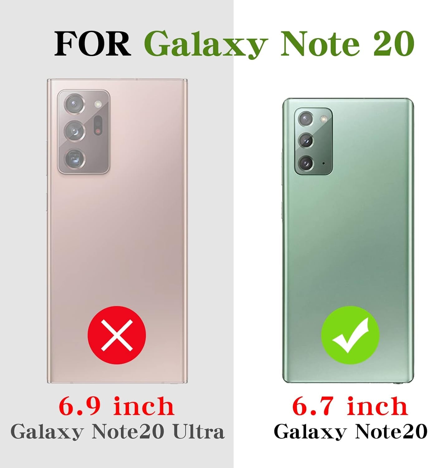 For Note 20 Case,Galaxy Note 20 Case with Minimalist Credit Card Holder Slot TPU Soft TPU Silicone Scratch-Resistant Slim Card Slot Wallet Case Protective Cover for Samsung Galaxy Note 20-Purple  TSAYGFK   