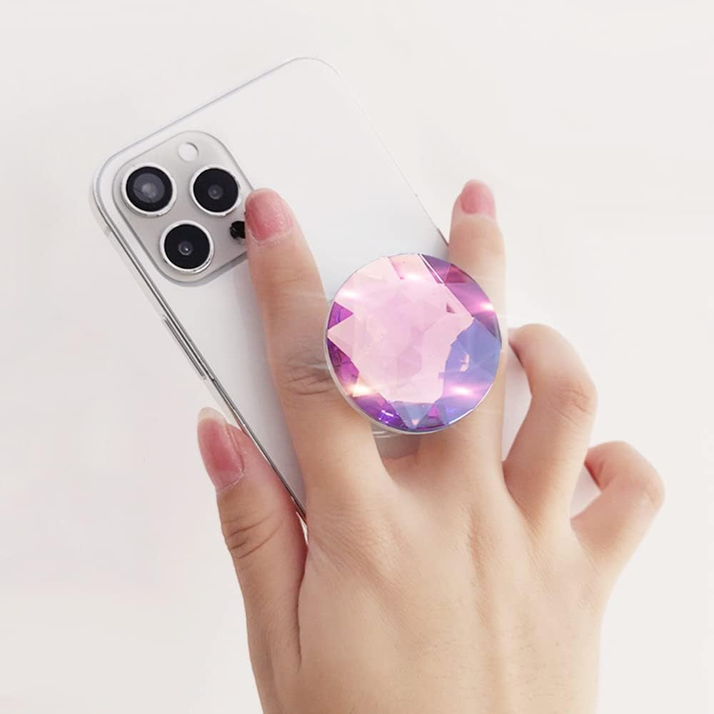 ZOSTLAND 3Pack Naughty Funny Blue Alien ET Handstand Stitch Phone Ring Universal 360°Adjustable Phone Case Finger Grip Stand Holder Desk Stent Mount Car Compatible with Iphone 13 12 11 MAX X plus Ipad  ZOEAST 1PC Purple  