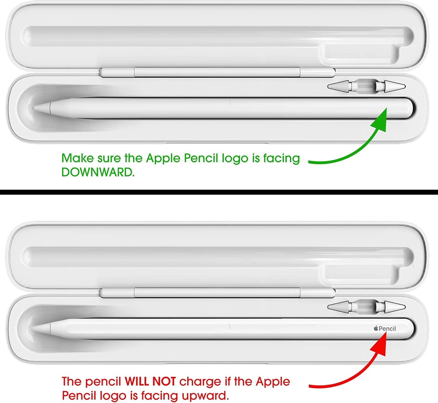 Techmatte Portable Electronic Device Cover, Compatible with Apple Pencil 2Nd Generation Only, Charging Case  TechMatte   