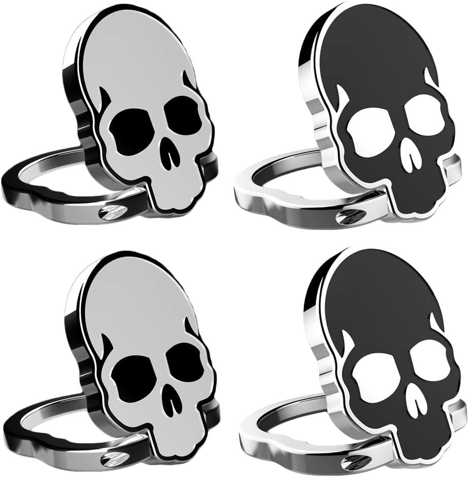 IHUIXINHE Cell Phone Finger Ring Holder, 360 Adjustable Ring Grip Kickstand for Iphone Xs Max XR X 8 7 6 6S Plus, Samsung Galaxy, Huawei, Sony, LG, Fit for Magnetic Car Mount (4 Pack)  IHUIXINHE   