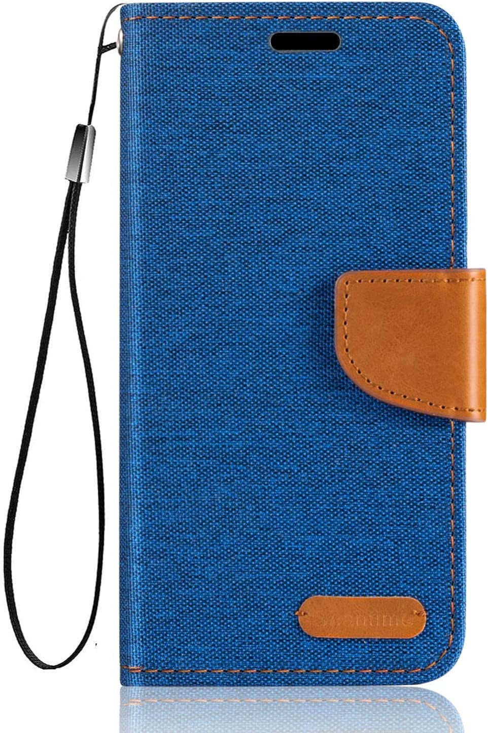 LG V30 Case, Oxford Leather Wallet Case with Soft TPU Back Cover Magnet Flip Case for LG V30 Plus  Shantime   