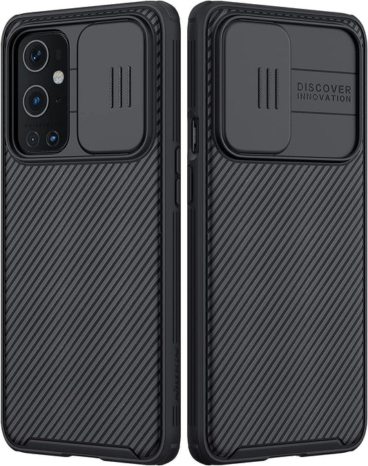 Nillkin Oneplus 9 Pro Case - Slide Camera Cover, Upgraded Camshield Pro 2021 - Black  Nillkin   