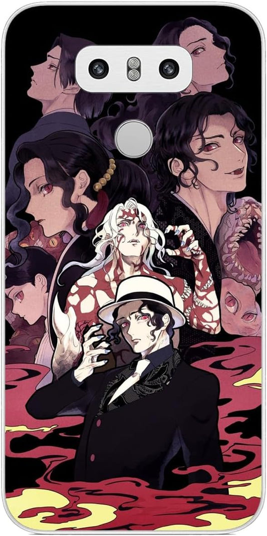 TINTAG Compatible with LG G6 | LG G6+ | LG G6 plus Case Juuni with Kibutsuji Kitsuki Muzan 238, Anime Phone Cases Shockproof Soft TPU Case Clear  TINTAG   