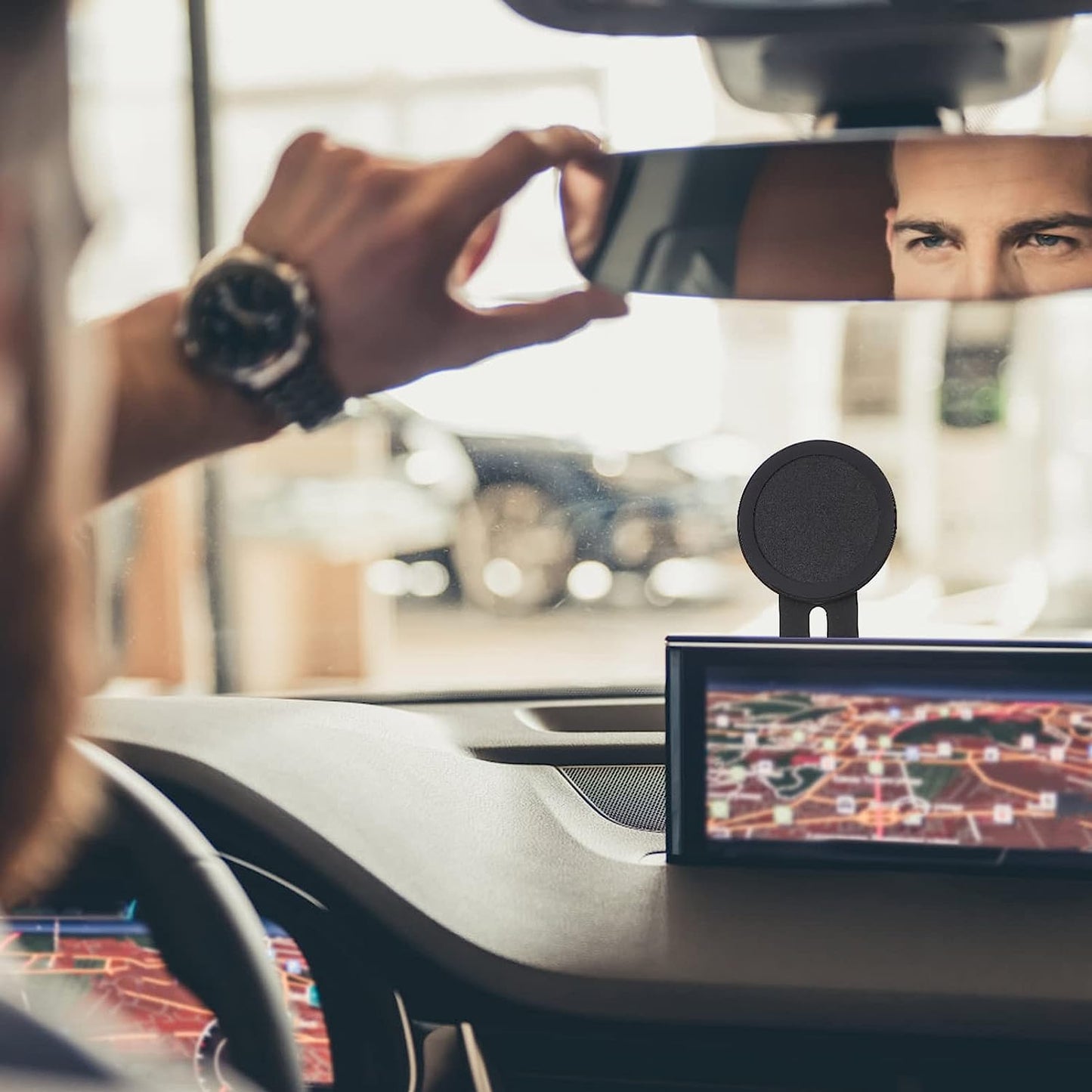 UKCOCO Car Accessories Car Accessories Car Accessories Magnetic Phone Holder for Laptop Adjustable Phone Monitor Side Mount for Car Car Phone Holder Car Phone Holder Mount Car Phone Holder Mount  UKCOCO   