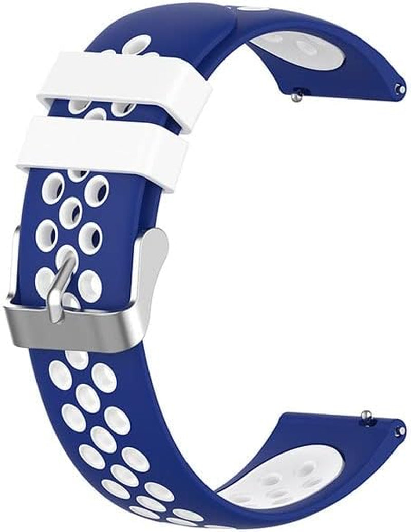 ZEDEVB Watchband for Garmin Venu Vivoactive 3 Garmin Vivoactive 3 Silicone Smart Watch Band for Vivoactive 4S 4 Forerunner 245 Strap  KANUZ K For Vivoactive 4S-18 