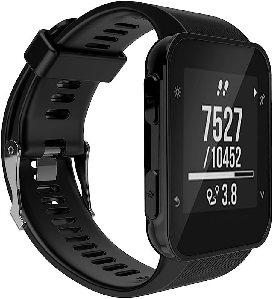 Replacement Band for Garmin Forerunner 35, Silicone Replacement Fitness Bands Bracelet Sport Strap Wristband Accessory with Screwdriver for Garmin Forerunner 35  bossblue   