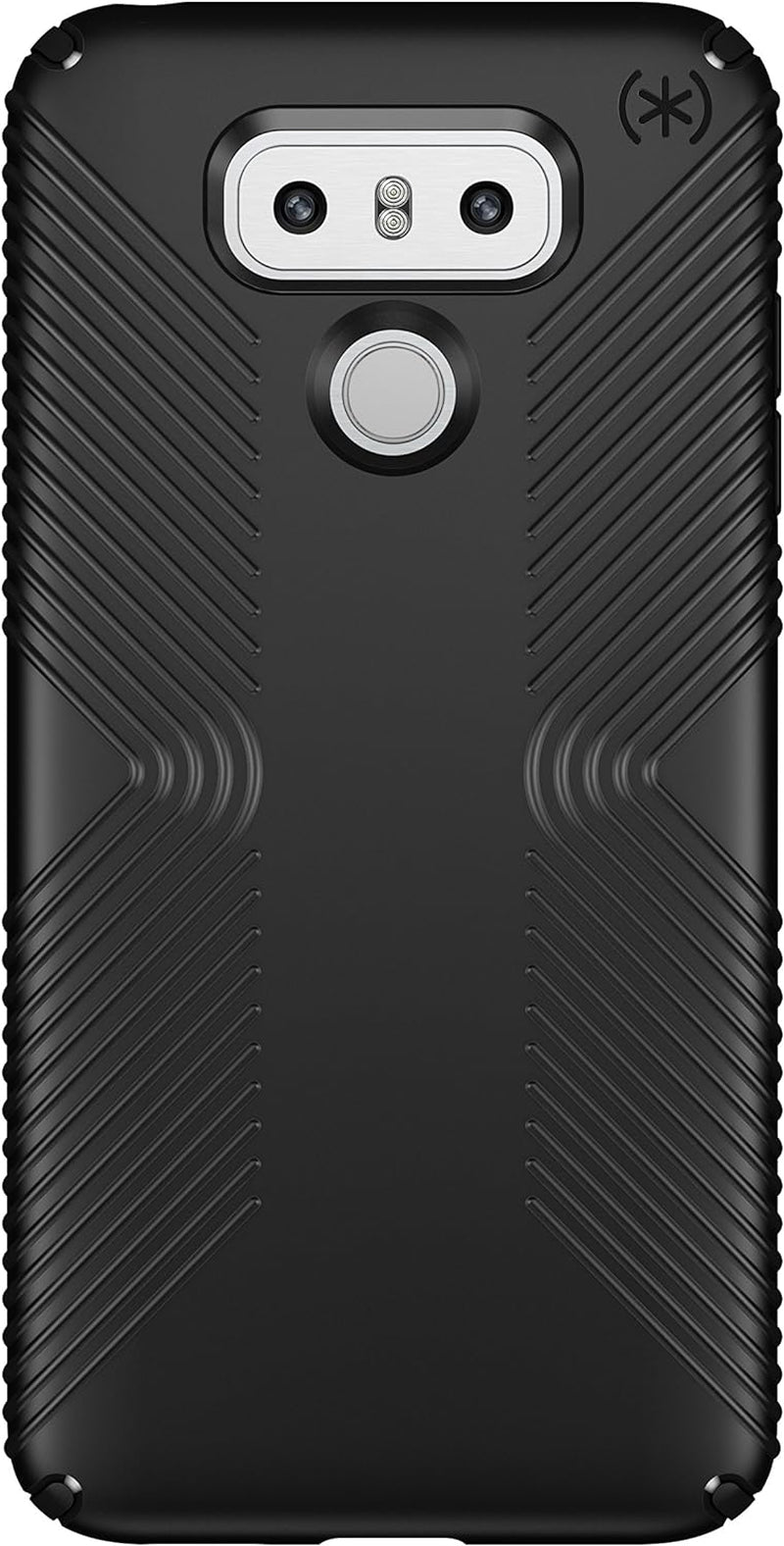 Speck Products Presidio Grip Cell Phone Case for LG G6 - Graphite Grey/Charcoal Grey  Speculative Product Design, LLC Black/Black  