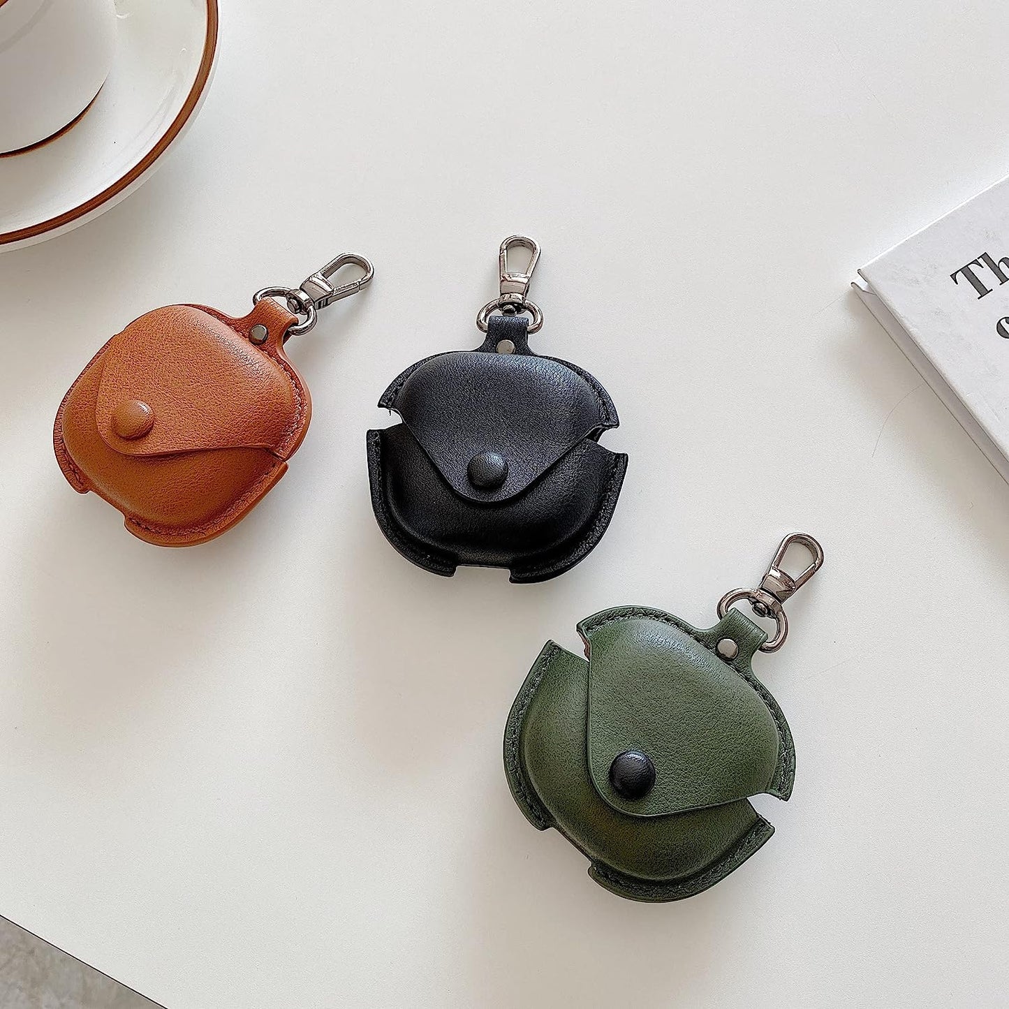 CASEVERSE Cases for Samsung Galaxy Buds2 Pro/Buds 2/Buds Pro/Buds Live with Keychain, Cute Cool Leather Shockproof Cover for Girls Boys Teens Kids  CASEVERSE   