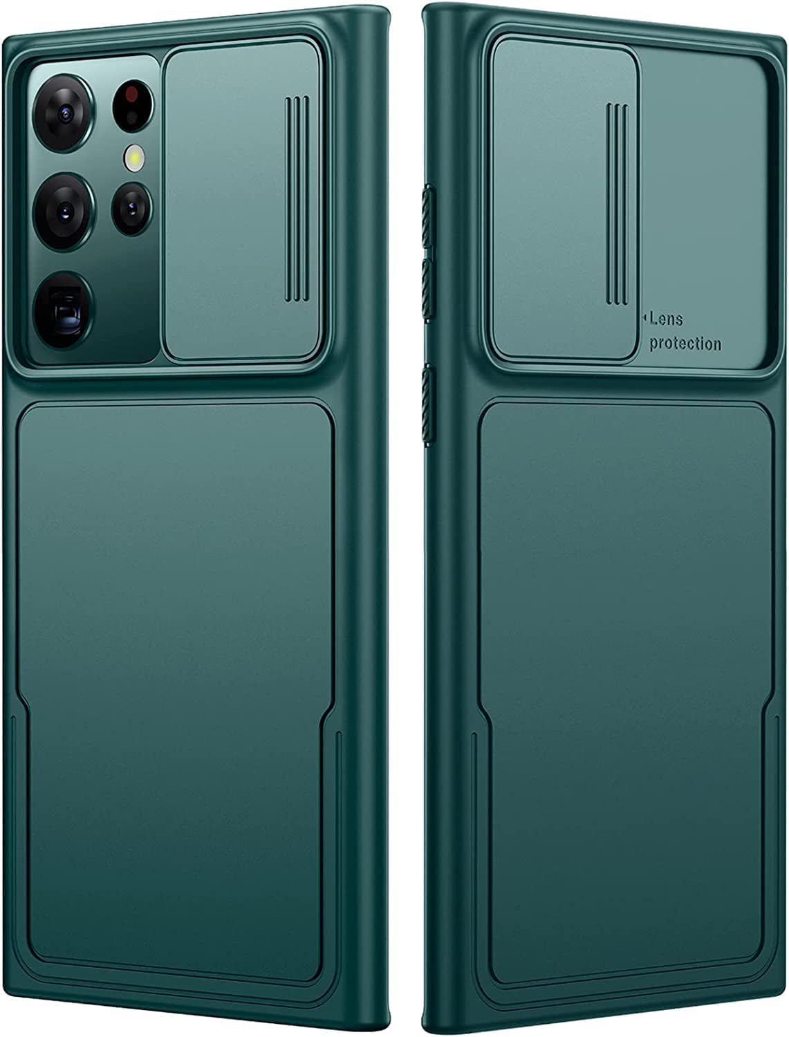 Simtect Designed for Samsung Galaxy S22 Case with Camera Cover [12FT Military Shockproof] [Airbag Protection] Slide Camera Cover Protection for Samsung Galaxy S22 Case 5G 6.1 Inch, Navy Blue  YSKWA Green Samsung Galaxy S22 Ultra 