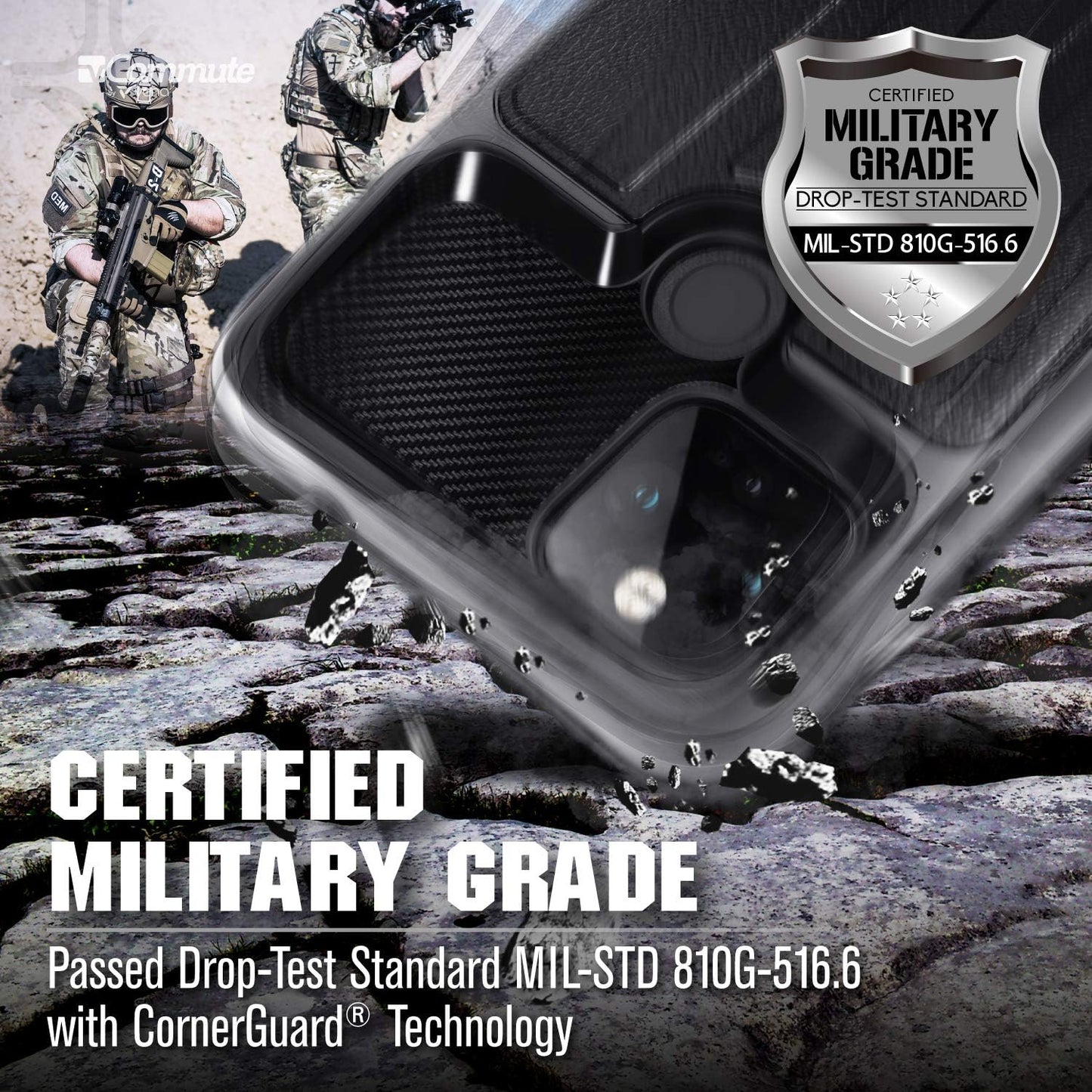 VENA Vcommute Wallet Case Compatible with Google Pixel 4A 5G (6.2"-Inch), (Military Grade Drop Protection) Flip Leather Cover Card Slot Holder with Kickstand - Space Gray  VENA   