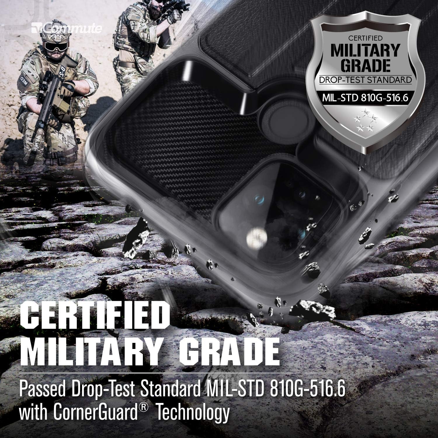 VENA Vcommute Wallet Case Compatible with Google Pixel 4A 5G (6.2"-Inch), (Military Grade Drop Protection) Flip Leather Cover Card Slot Holder with Kickstand - Space Gray  VENA   