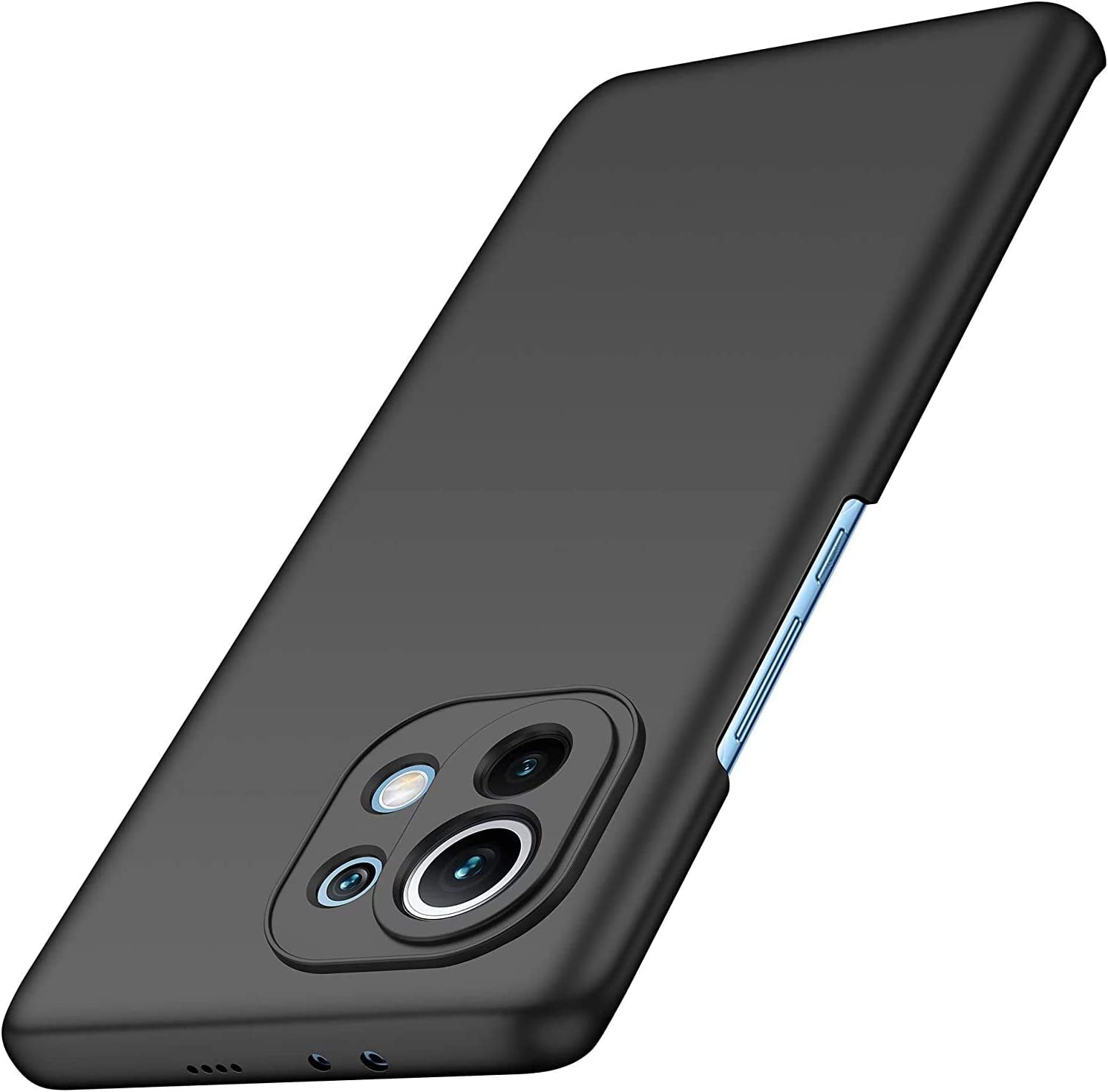 Case for Xiaomi Mi 13 Thin Protective Phone Case Mi 13 [Protect from Shock/Scratch/Slip/Fingerprint] [Matte Finish] Minimalist PC Hard Phone Cover for Xiaomi Mi 13, Pink  Ahonest Black  