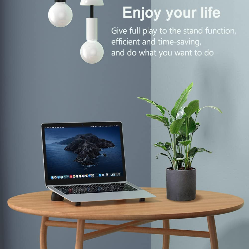 NIANGAO Keyboard Riser，Silicone Magnetic Mini Stand Ball，Magnetic Laptop Stand， Laptop Cooling Pad, Laptop Stand Feet for Macbook, Laptop, Keyboard and Tablet (Green)  NIANGAO   