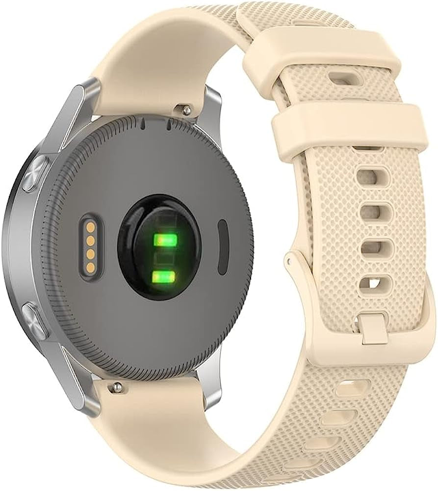 NDJQY 18 20 22Mm Band for Garmin Venu/2/2S/Sq plus Silicone Band for Vivomove 3 4/Move Sport Strap Quick Install Smart Accessories  NDJQY F Other 22mm width 