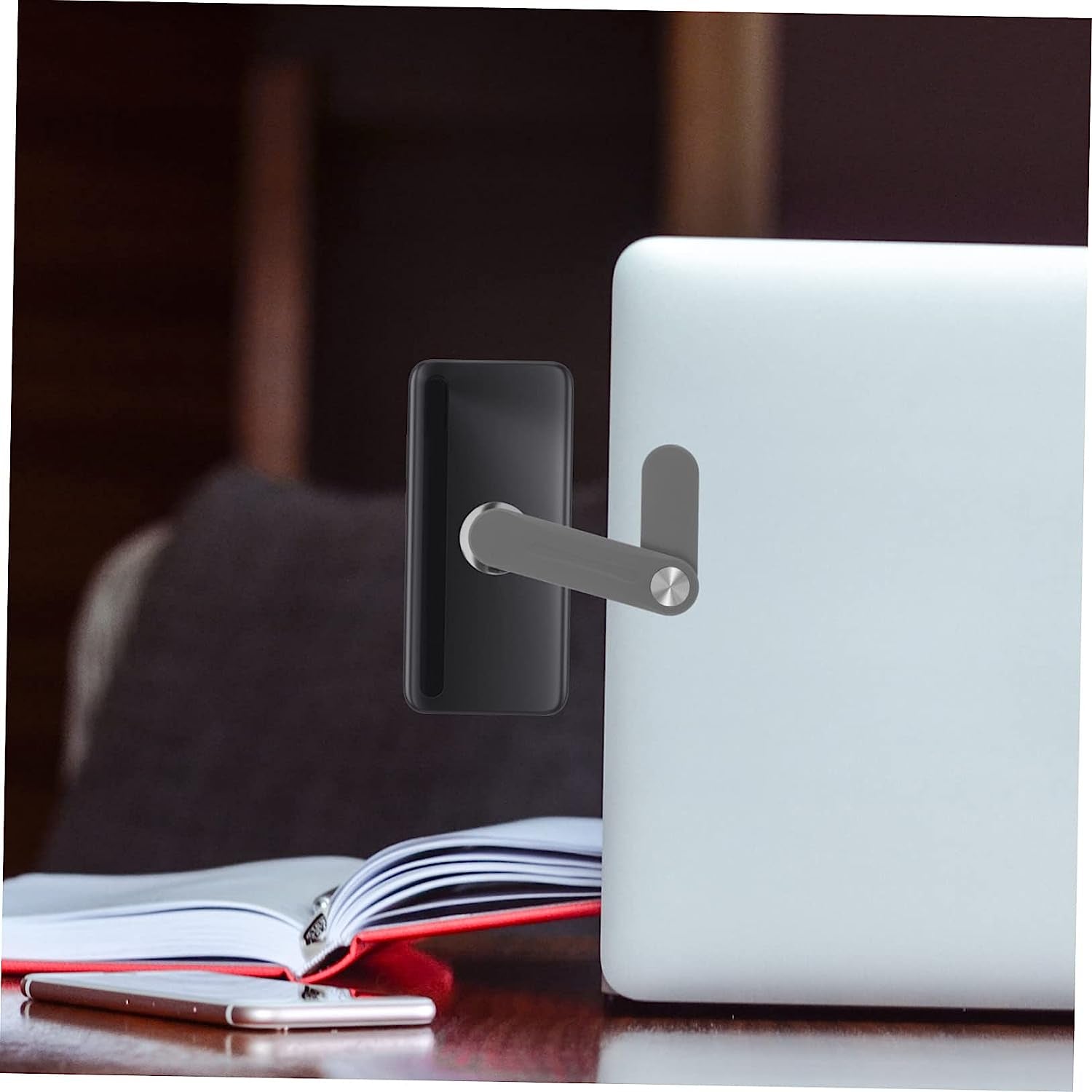 ULTECHNOVO 2Pcs Expand Mobile Phone Bracket Plastic Stand Hands Free Phone Holder Smart Phone Magnetic Phone Holder Magnetic Laptop Phone Mount Hands Free Phone Clip Laptop Stand Mount Abs  ULTECHNOVO   