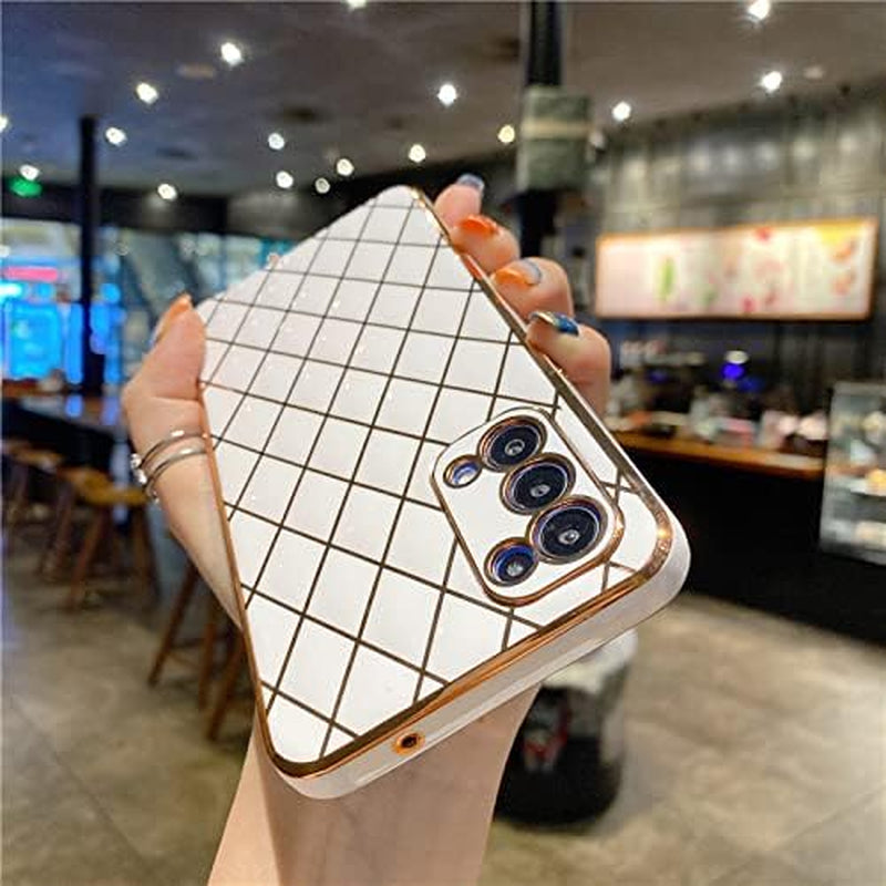 Galaxy Note 20 Case Luxury Glitter Sparkle Plating Phone Case for Women Girls Full Camera Lens Protection Shockproof Edge Bumper TPU Protective Cover Case for Samsung Galaxy Note 20 5G-Grey  Sunswim   