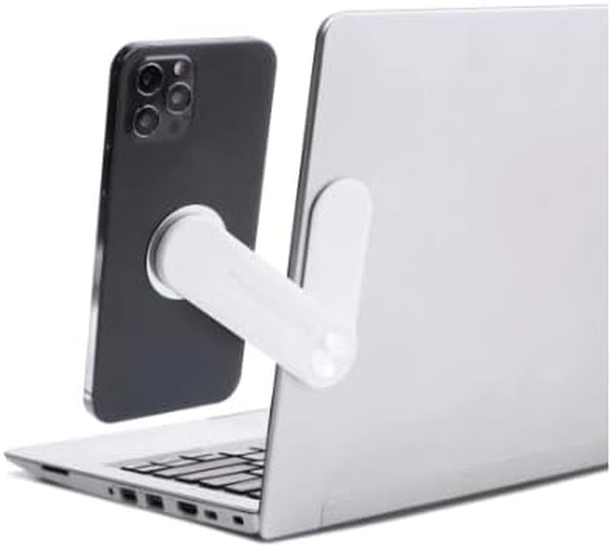 Magnetic Laptop Phone Holder Adjustable Mount Clip for Laptop (Grey)  Shenzhen Leshiya Industrial Co., Ltd. Green  