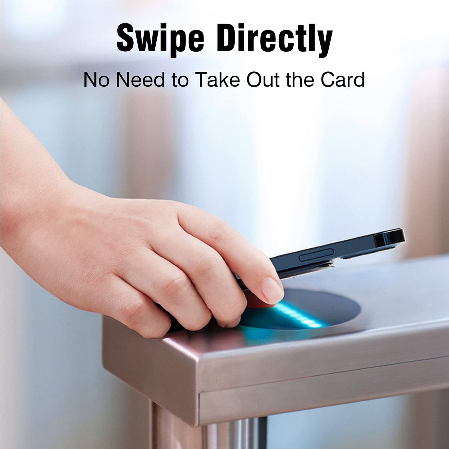 Ambervec Magsafe Wallet Compatible with Iphone 14, Iphone 13 & Iphone 12 Series, Magnetic Wallet Stand for Apple Mag Safe, Leather Magnetic Card Holder for Back of Iphone Pro Max Mini Plus, Yellow  AmberVec Inc.   