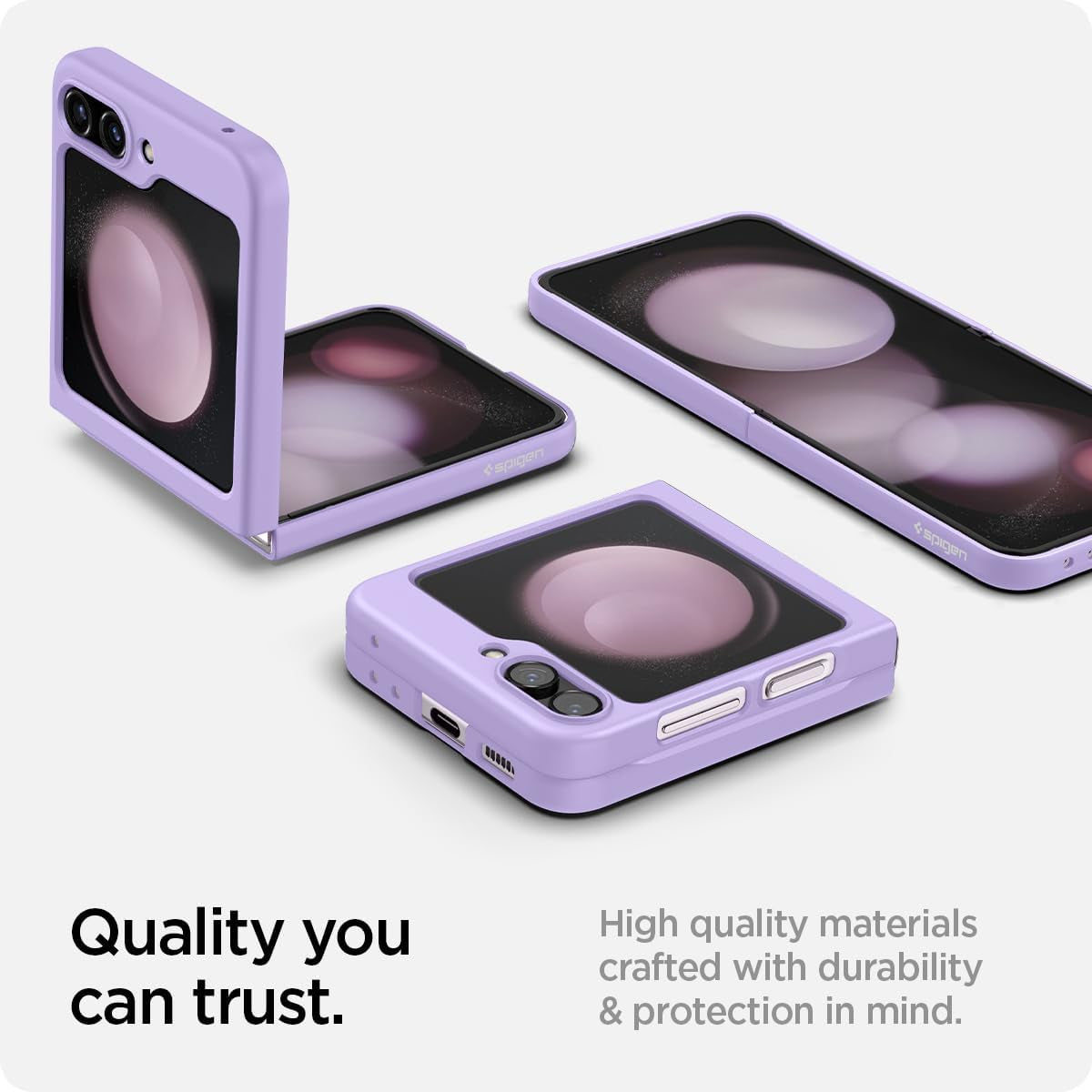 Spigen Air Skin Designed for Galaxy Z Flip 5 Case (2023) - Rose Purple  Spigen   