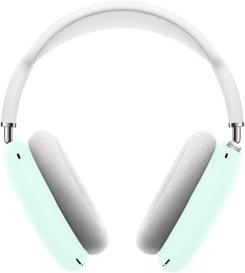 Replacement Soft Silicone Earpads Ear Pads Cushions Protectors Cover Case Accessories Compatible with Apple Airpods Max Headphones (Luminous Green)  CONVELIFE   