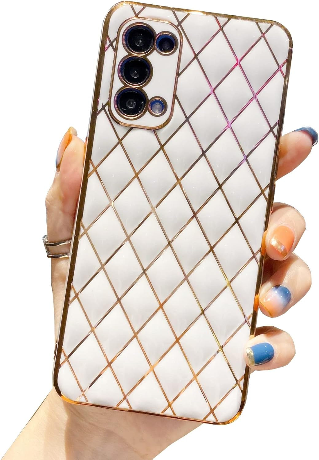 Galaxy Note 20 Case Luxury Glitter Sparkle Plating Phone Case for Women Girls Full Camera Lens Protection Shockproof Edge Bumper TPU Protective Cover Case for Samsung Galaxy Note 20 5G-Grey  Sunswim White  