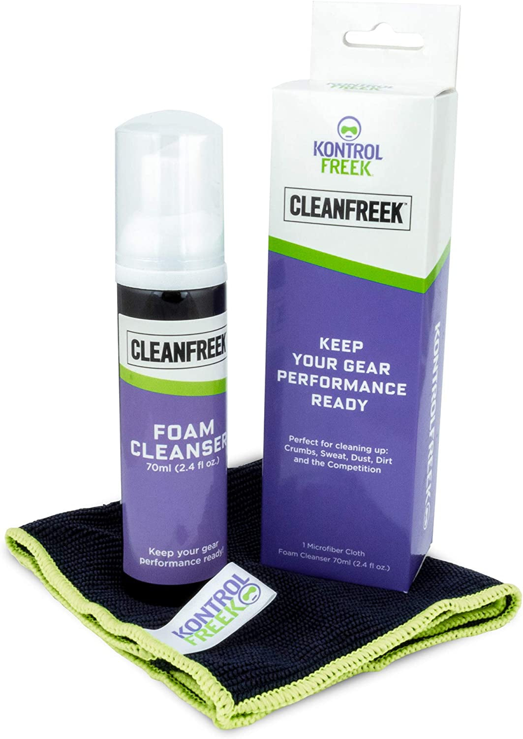 Kontrolfreek Cleanfreek Cleaner for Gaming Gear (2.7 Fl Oz) | Cleaner for Controllers, Mice, Smartphones, Tablets, Monitors, and Glasses  KontrolFreek   