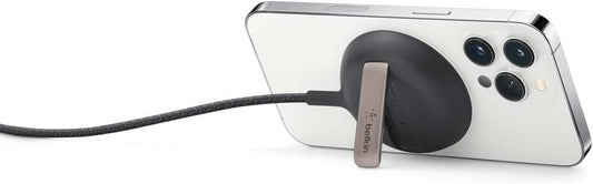 Belkin Wireless Charger Fast Charging up to 15W with Official Made for Magsafe Module and Pad Style, Kick Stand for Iphone 14, 14 Plus, 14 Pro, 14 Pro Max, 13, 12, and Other Magsafe Iphones  Belkin   