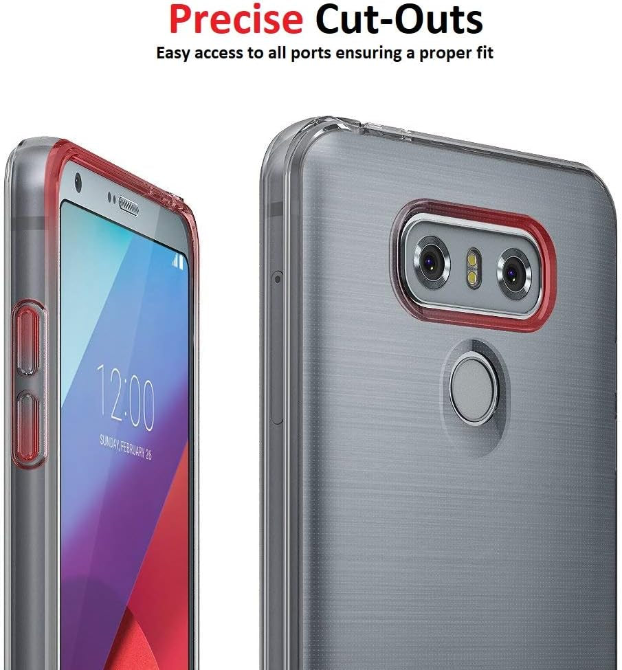 Vultic Clear Case for LG G6, Soft Slim Fit Shockproof TPU Lightweight Thin Transparent Cover  Vultic   