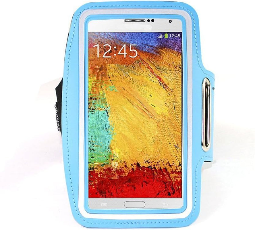 IMISSO Anti-Slip Sports Armband Case Compatible for Samsung Galaxy Note 2 N7100 Color Yellow  IMISSO Blue  