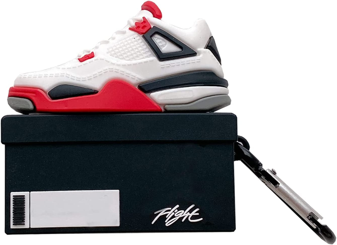 Noctiloros Cool Sneaker Case for Airpods Pro,Fun Shoe Box Headphone Case Cover with Keychain and Magnetic Anti-Loss Cord  Noctiloros   