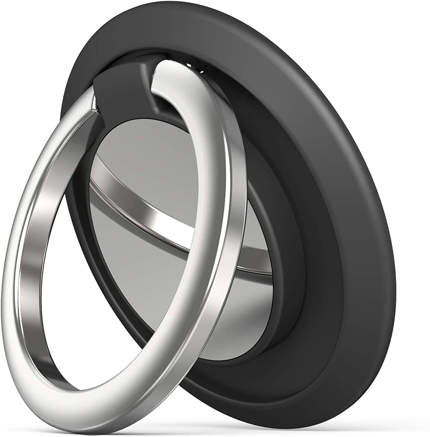 2 Pcs Phone Ring Holder Finger Kickstand, Cell Phone Ring Holder Finger Grip 360 Degree Rotation (Lilac)  YINHEXI Black  