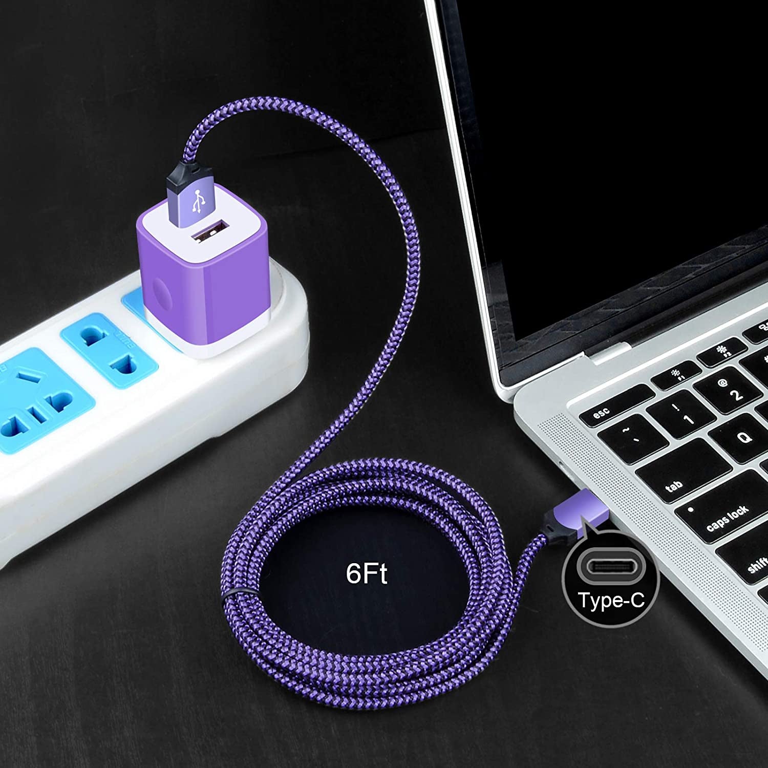 USB C Wall Charger Fast for Samsung Galaxy S23 S23 Ultra S23+ S22 S21+ S21 Fe/Plus/Ultra S20 5G Note 22/20 Ultra/20 S10E A52 A72 A51 A71 A14 A11 A20,2.1A Dual Charging Block Cube 6Ft USB Type C Cable  Shenzhen Putuo Technology Co., Ltd   