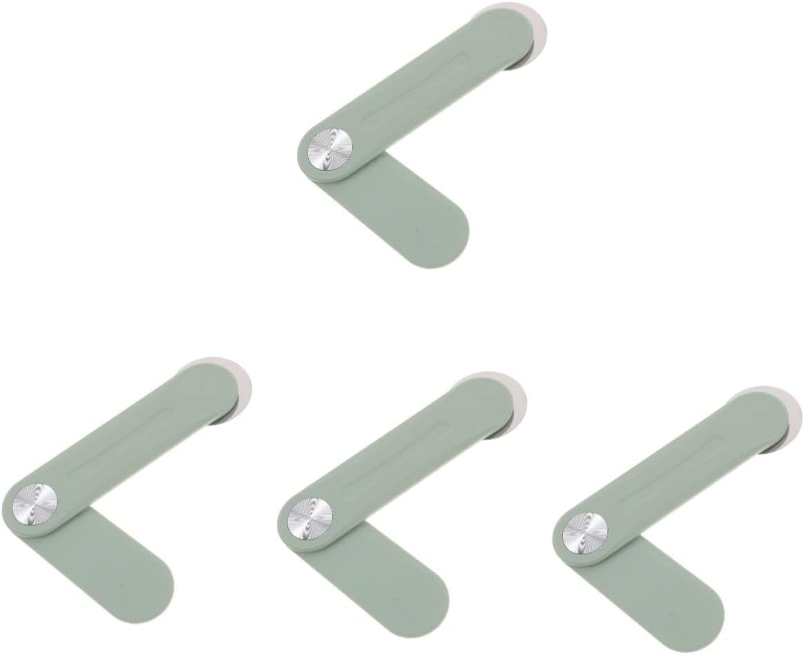 SOLUSTRE 4Pcs Expand Mobile Phone Bracket Magnetic Phone Mount Laptop Smartphone Phones Computer Expansion Bracket Smartphone Stand Laptop Phone Mount for Monitor Phone Laptop Mount Abs  SOLUSTRE   