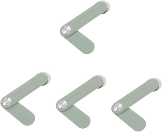 SOLUSTRE 4Pcs Expand Mobile Phone Bracket Magnetic Phone Mount Laptop Smartphone Phones Computer Expansion Bracket Smartphone Stand Laptop Phone Mount for Monitor Phone Laptop Mount Abs  SOLUSTRE   