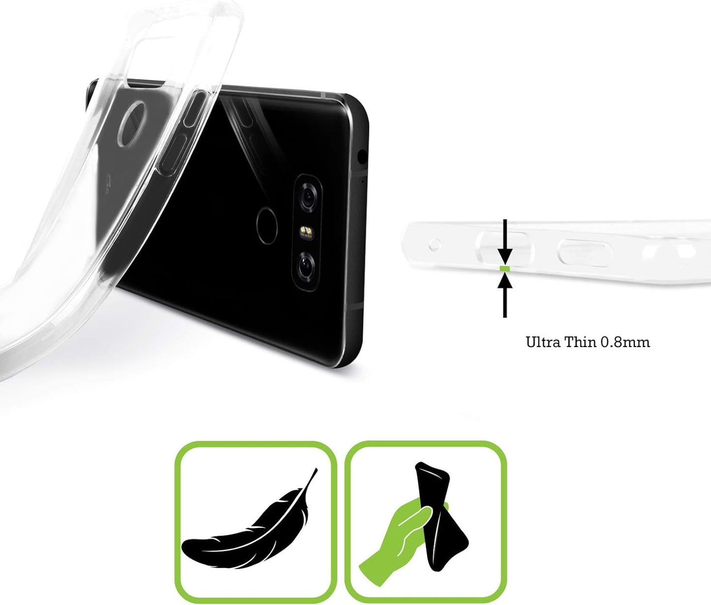 Head Case Designs Officially Licensed Pldesign Rustic Brown Old Wood Wood and Rust Prints Soft Gel Case Compatible with LG G8 Thinq  Head Case Designs   