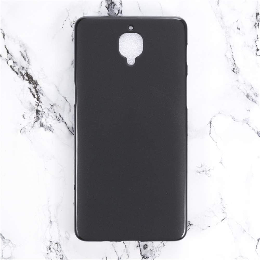 Shantime Oneplus 3 Case, Scratch Resistant Soft TPU Back Cover Shockproof Silicone Gel Rubber Bumper Anti-Fingerprints Full-Body Protective Case Cover for Oneplus 3T (Black)  Shantime   