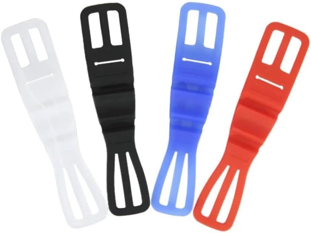 Bicycle Mobile Phone Holder Outdoor anti Slip Silicone Mobile Phone Holder Quick Installation Motorcycle Handle Mobile Phone Holder(Blue)  generic   