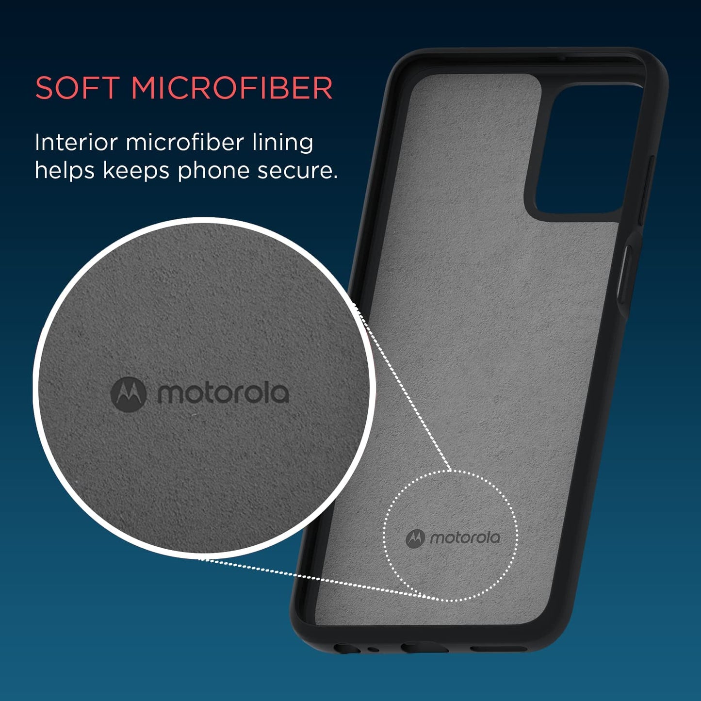 Motorola Moto G Power 5G (2023) Protective Case- Black - Precision Fit Shock Absorbing Cases for Enhanced Phone Grip, Style, Drop Protection for Your Moto G Power 5G 2023  Salom America Company   