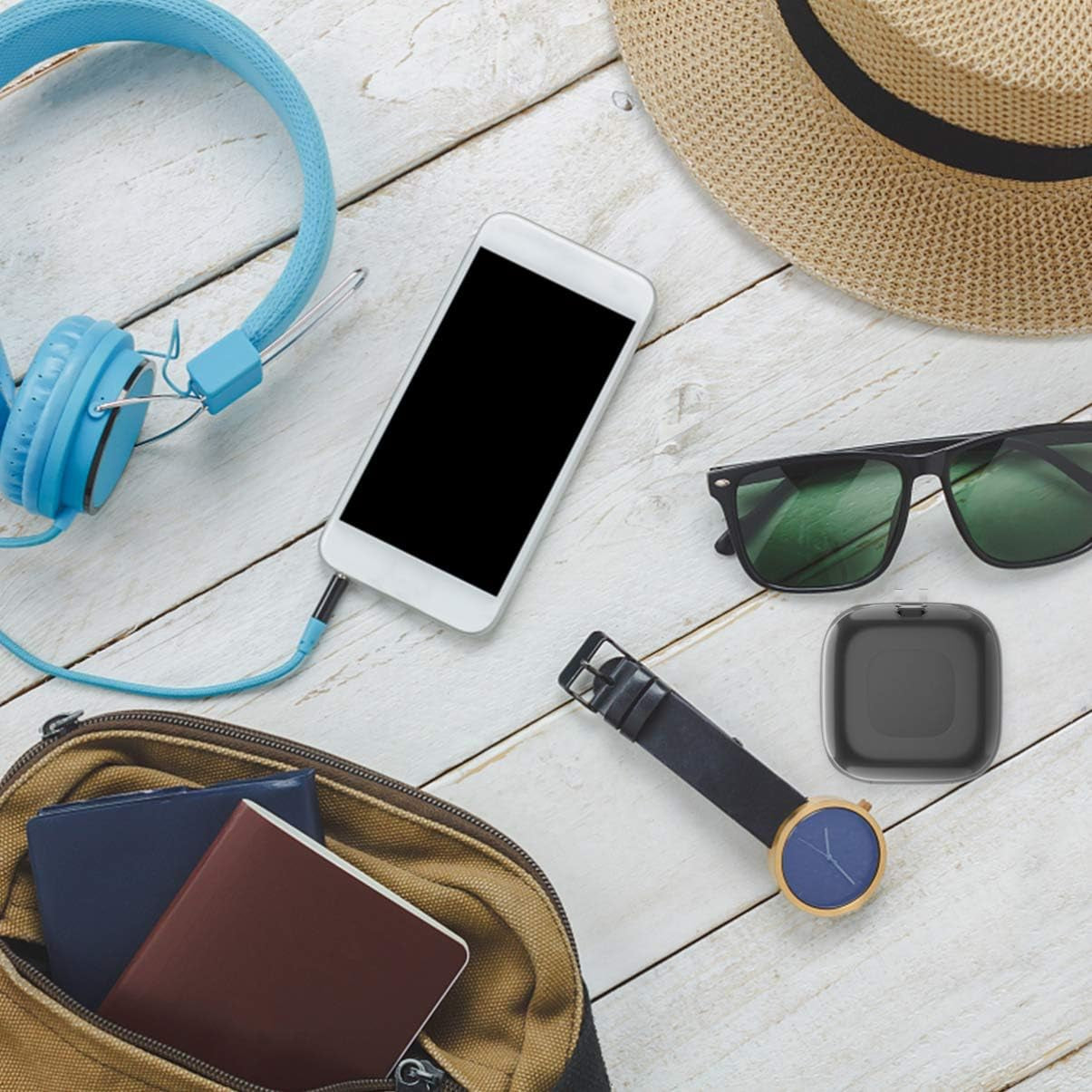 Earbuds Clear Case Earphone Case Cover Transparent Headphone Carrying Case Accessories Compatible for Powerbeats Pro Earbuds Case  Hemobllo   