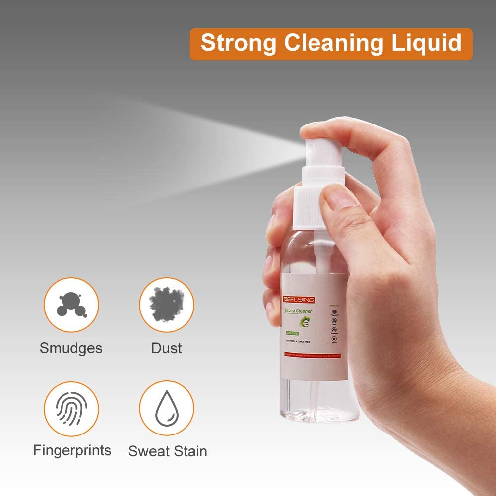 Phone Cleaning Kit, Airpod Cleaner Kit Screen Cleaner Kit with Cleaning Swabs for Smartphones, Cameras, Keyboards, Headphones and Tablets, Compatible with Airpods Pro/Airpods 2/Airpods 1  REFLYING   