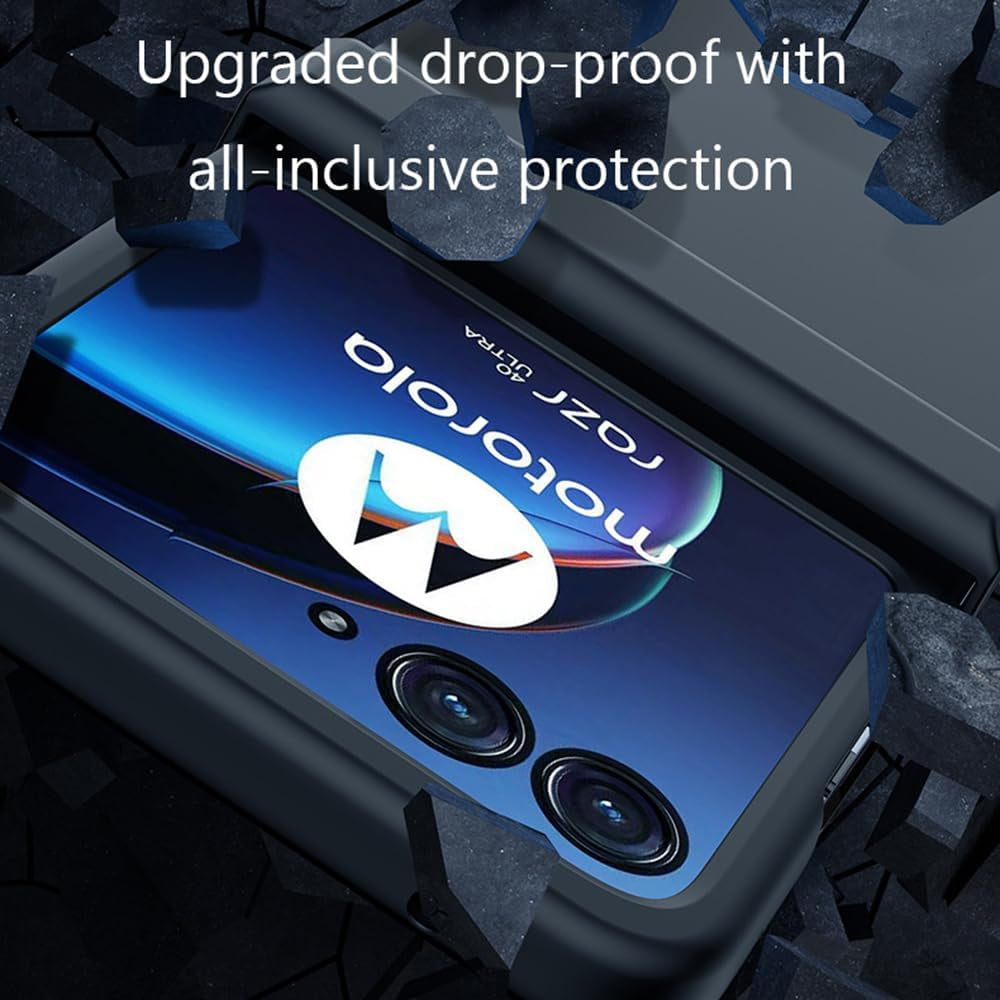 RAKKYO for Motorola Razr plus Case, Clear Cover with Bracelets Love Shape Mirror, Kawaii Woman Case for Motorola Razr 40Ultra (Moto Razr40Ulta)  RAKKYO   