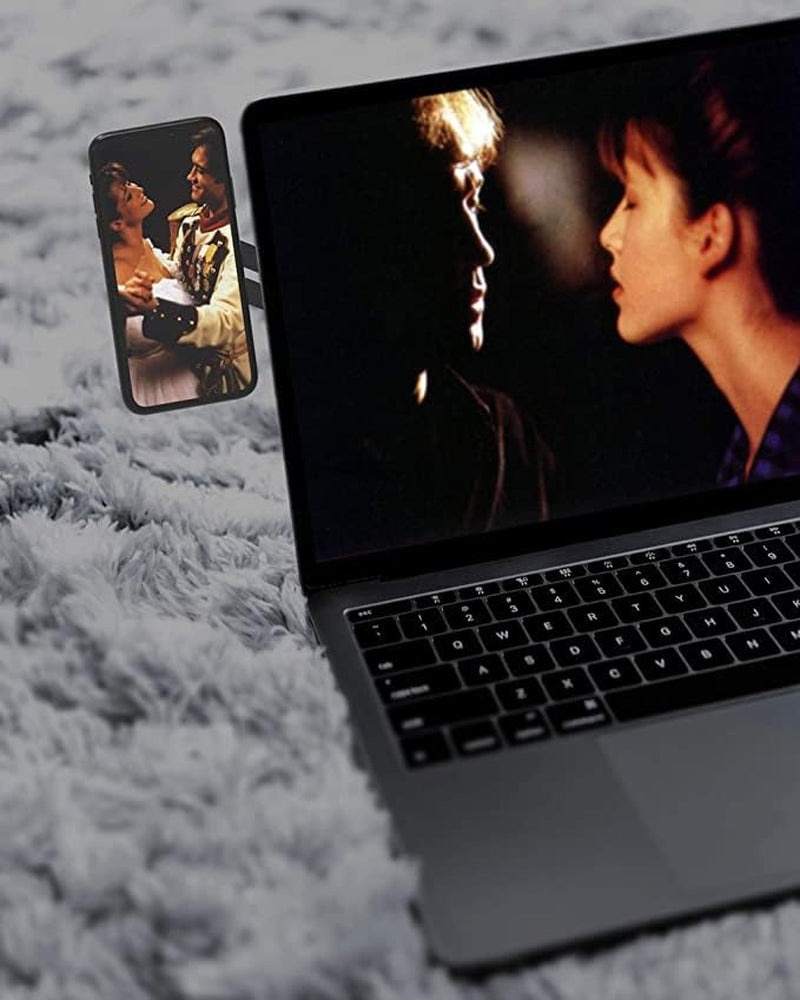 Computer Phone Stand Extension Bracket Dual Monitor Display Magnetic Laptop Side Magnetic Phone Holder  Barnyard Moovers Bargains   